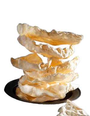 20 Pcs Poppadoms & 4 Pcs Spiced Onions 