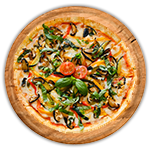 Vegetarian Supreme Pizza 
