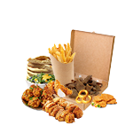 12" Small Munchy Box 